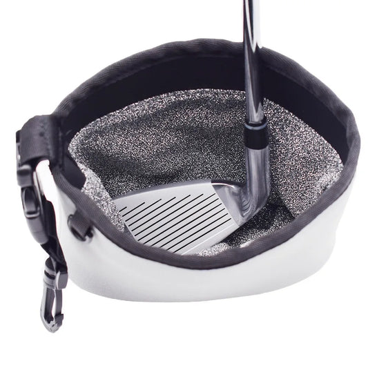 Golf Club Cleaning Bag Wear Resist Equipment Cleaning Pouch Golf Ball Organizer Pocket Golf Club Bag Accessories