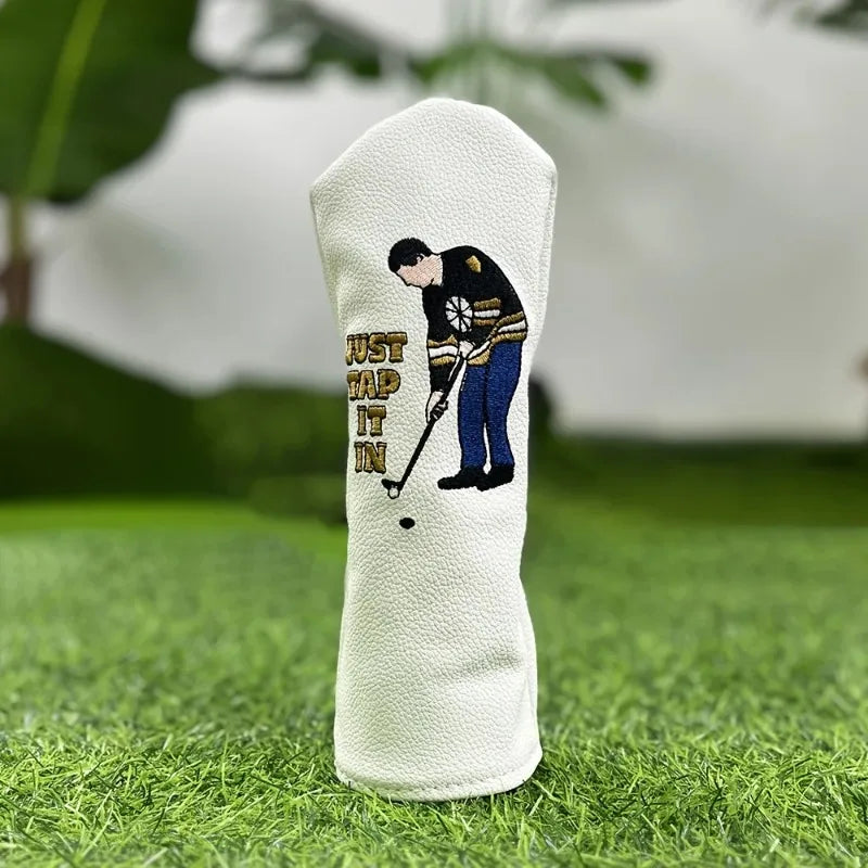 Golf swing protective cover; Golf accessories; PU dustproof and durable fabric provides the best protection for your golf club