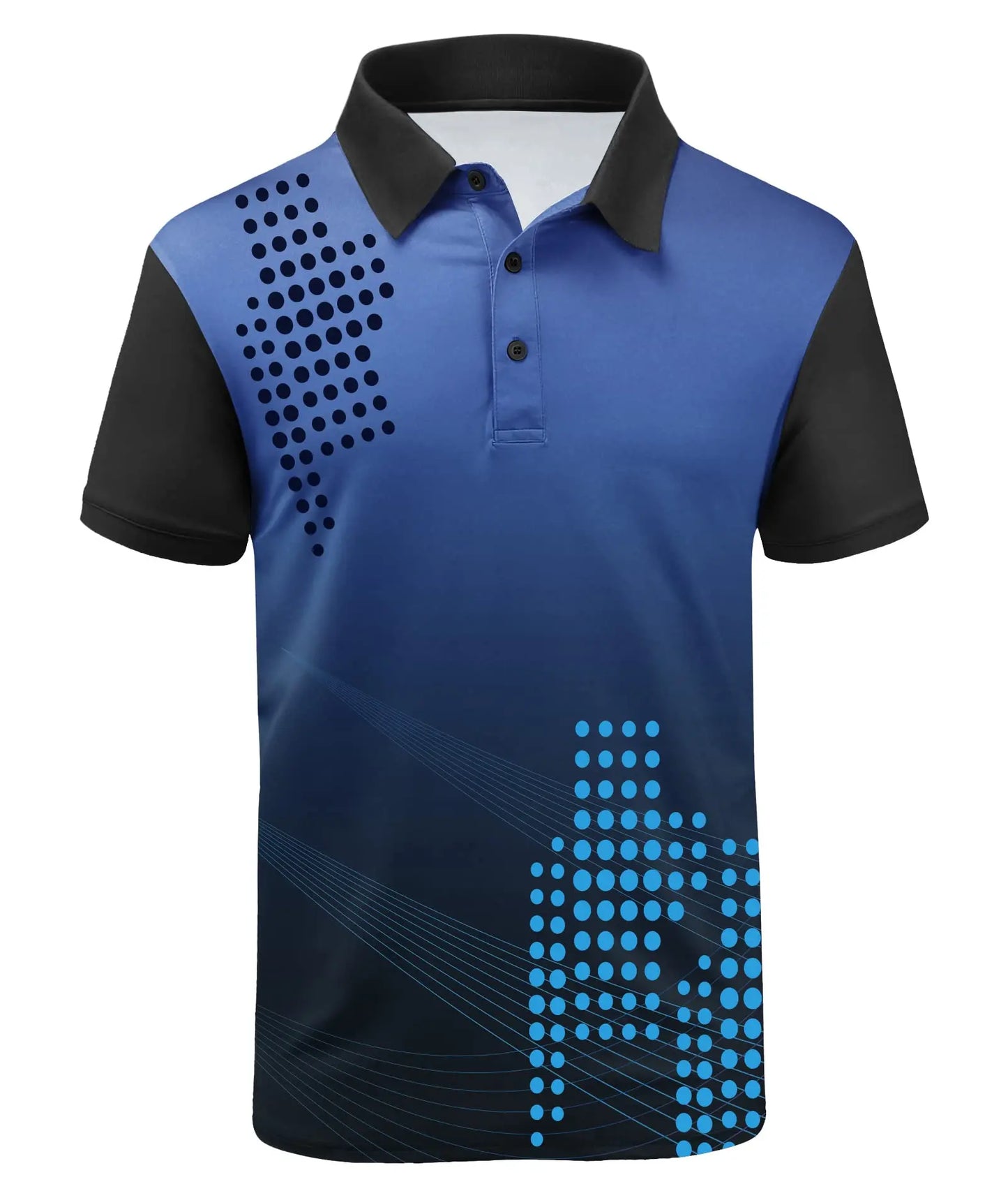 Mens Golf Shirts Short Sleeve Print Patterns Performance Moisture Wicking Polo Shirt 2026