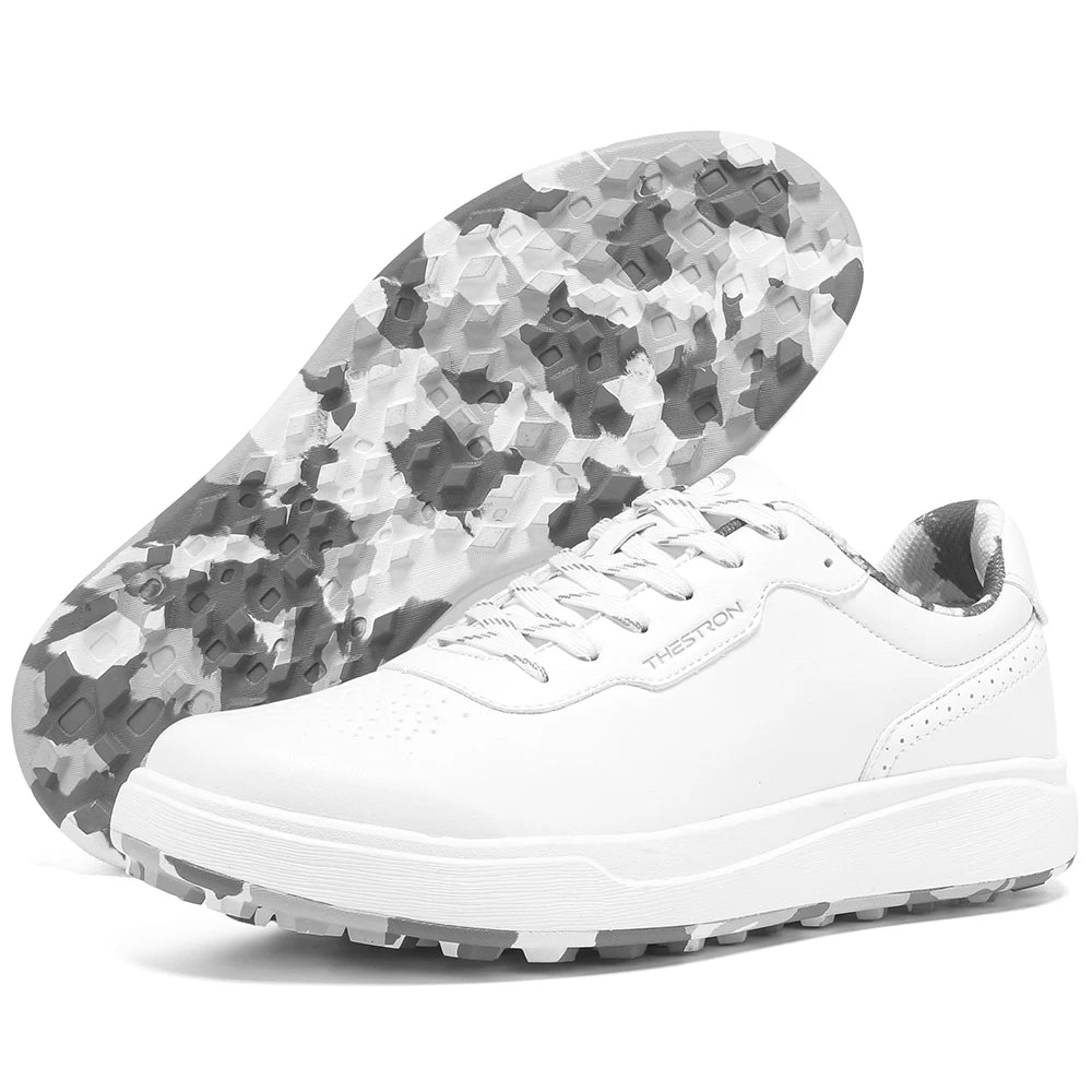 New Men'S Golf Shoes for Outdoor Sports Lightweight And Casual Slip-Resistant Golf Shoes Available in Large Sizes 39-48