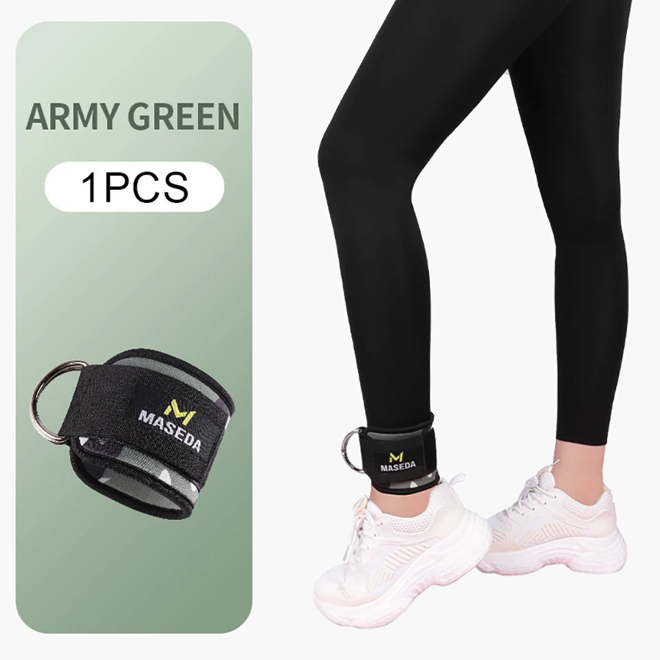 Adjustable Fitness Ankle Straps D-Ring Support Cuffs Gym Leg Strength Workouts Pulley With Buckle Sports Guard Safety Abductors