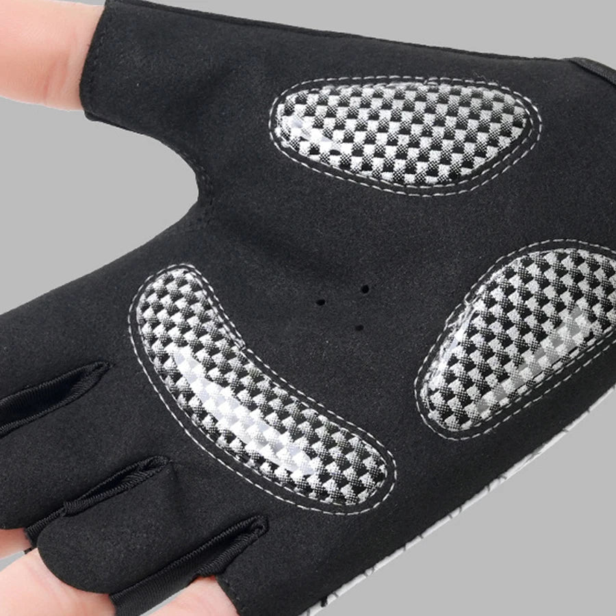 Fitness gloves for men and women, outdoor gym, dumbbell equipment training, half finger wrist protection, breathable gloves, ant