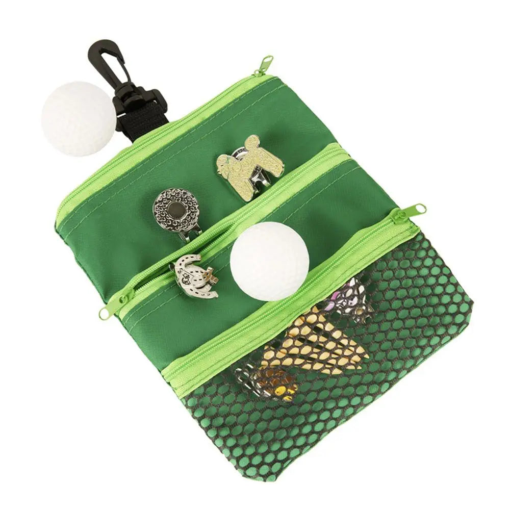 Portable Golf Accessories Golf Holder Golfball Bag Golf Tack Bag Cloth Bag Storage Bag