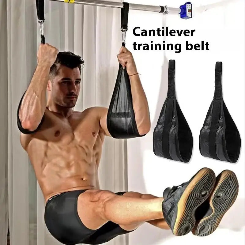Durable Fitness AB Sling Straps, Perfect for Pull Up Bar Leg Raises, Home Gym Accessories
