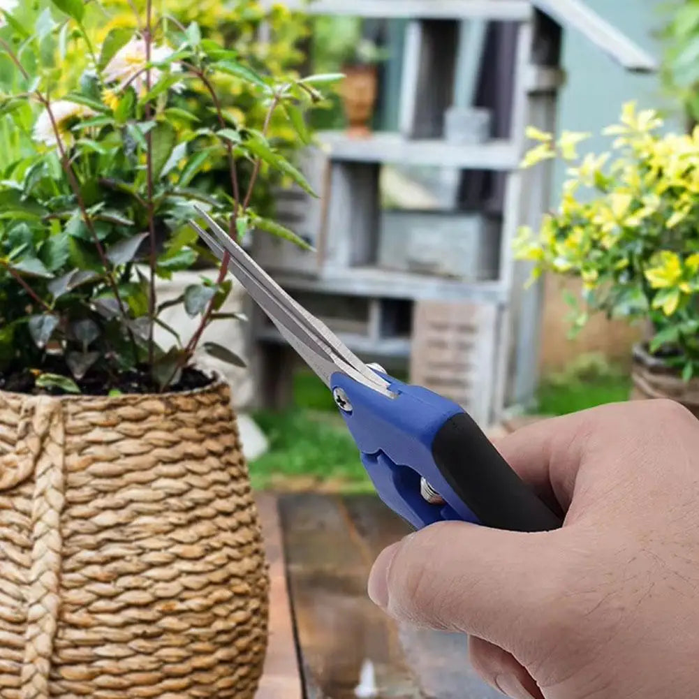 Garden Pruning Shears Fruit Harvesting Scissors Precision Flower Trimming Clippers For Grapes Bonsai Gardening Hand Tools