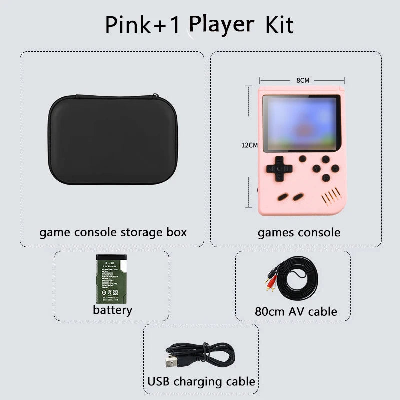 Built-in 500+ Classic games 5 inch arcade retro Console games console for Game boy Emulator TV Video Game Handheld Game Player