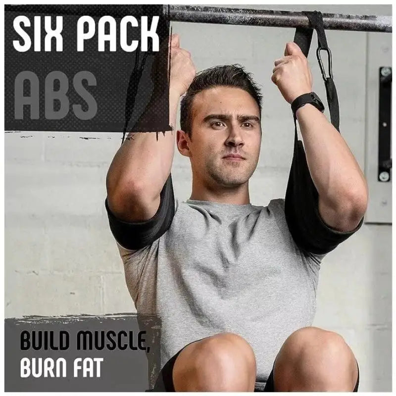 Durable Fitness AB Sling Straps, Perfect for Pull Up Bar Leg Raises, Home Gym Accessories