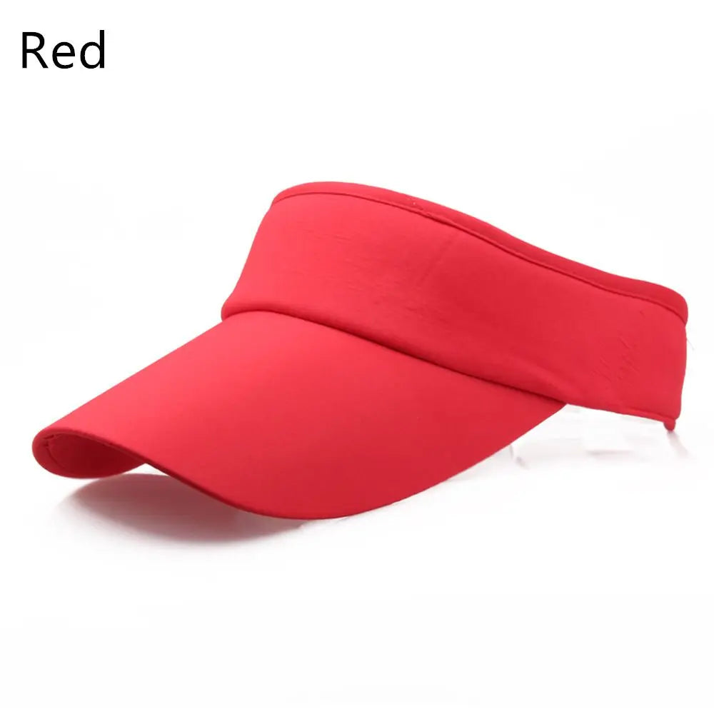 Women Tennis Golf Sun Visor Unisex Cap Hat Headband