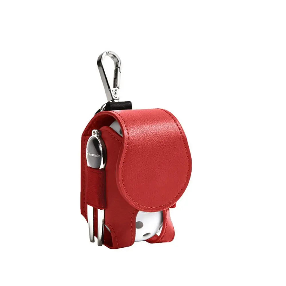 Golf Accessories Storage Bag Leather Pocket Golf Ball Container Golf Waist Holder Bag Golf Ball Storage Pouch Golf Ball Pouch