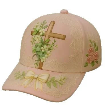 Elegant and elegant women's baseball Creative Gift Polyester Unisex Hat Vintage Breathable Floral Cap  Retro Embroidered Hat