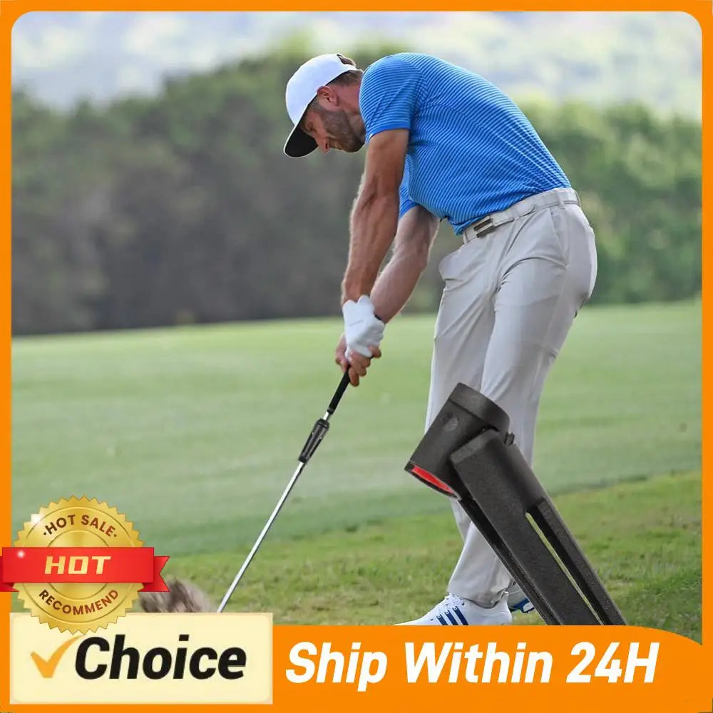 Wedge Golf Putting Pole Bracket Portable Golf Push Rod Brace Practical Golf Shaft Holders Tool Sports Accessories