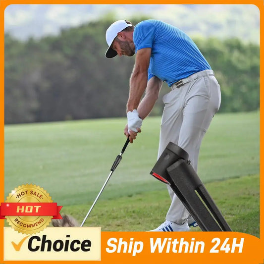 Wedge Golf Putting Pole Bracket Portable Golf Push Rod Brace Practical Golf Shaft Holders Tool Sports Accessories