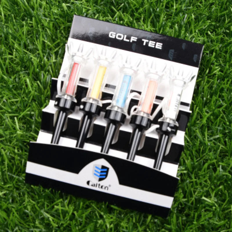 1 Set 79mm 5Pcs Golf Training Ball Tee Magnetic Step Down Golf Ball Holder Tees Outdoor Golf Tees Accessories Golf Tees