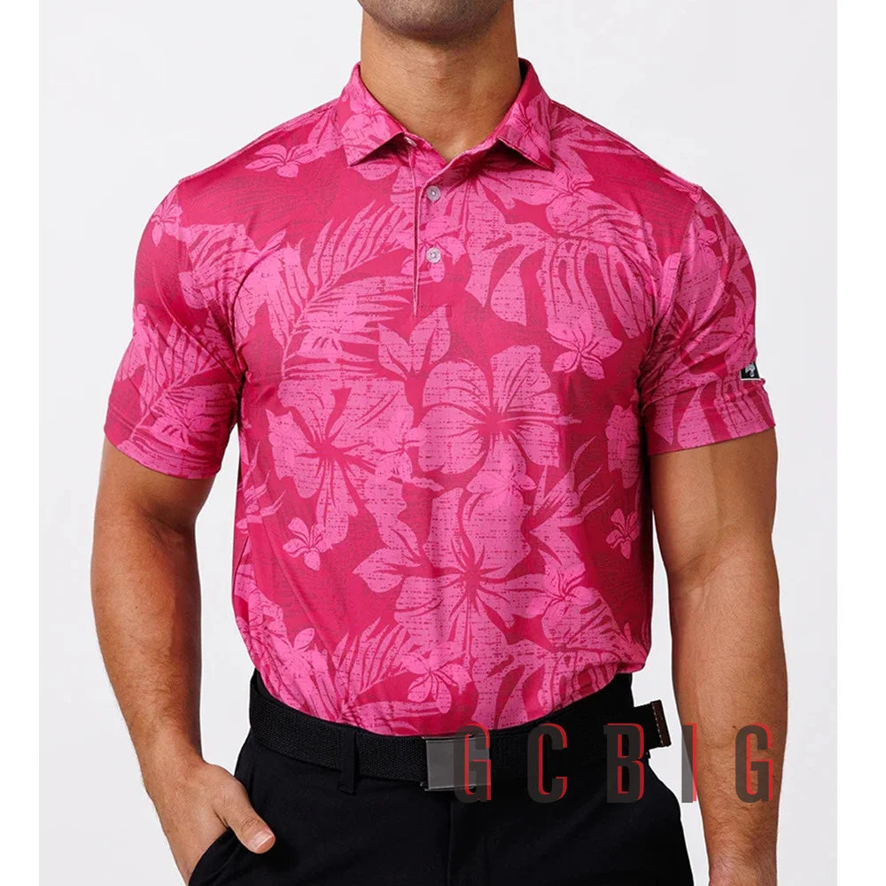 New Mens Golf Polo Shirt Mens Casual 100% Polyester Polo Shirt Men Quick Dry F1 Racing Polo Shirt For Men Plus Size Golf shirt
