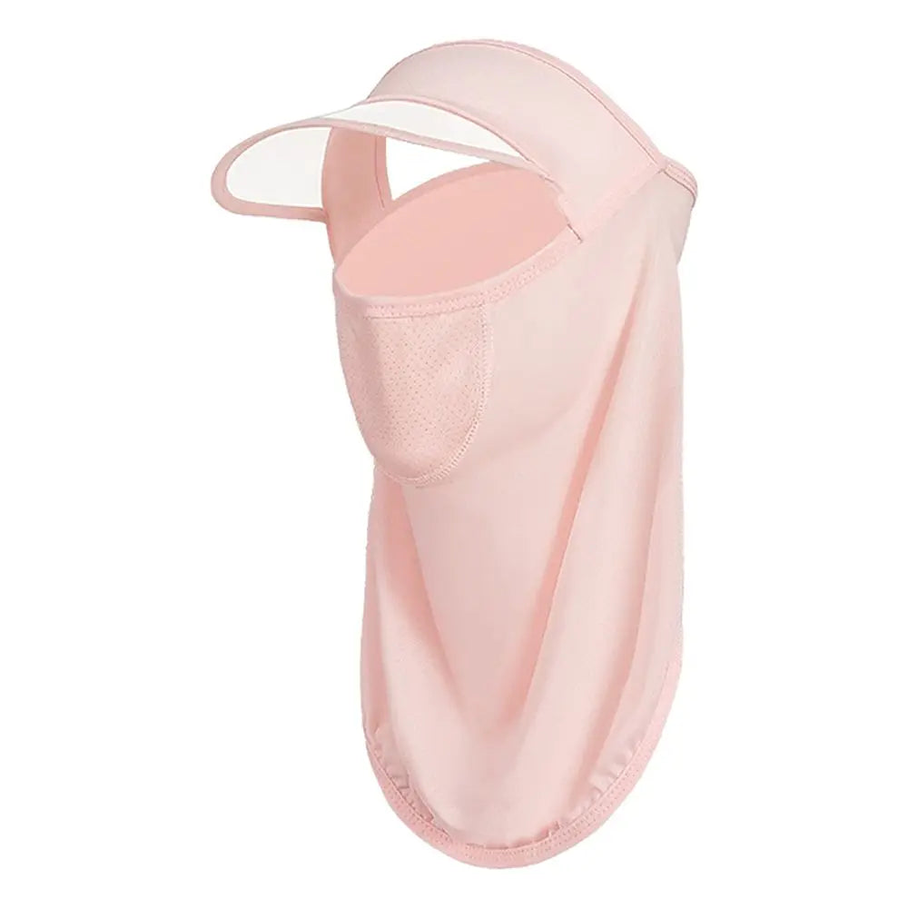 Women Sun Hat Golf Hat Hiking Caps Mountaineering Hat Fishing Hat Uv Protect Neckline Mask Full Face Caps Cycling Sun Hat