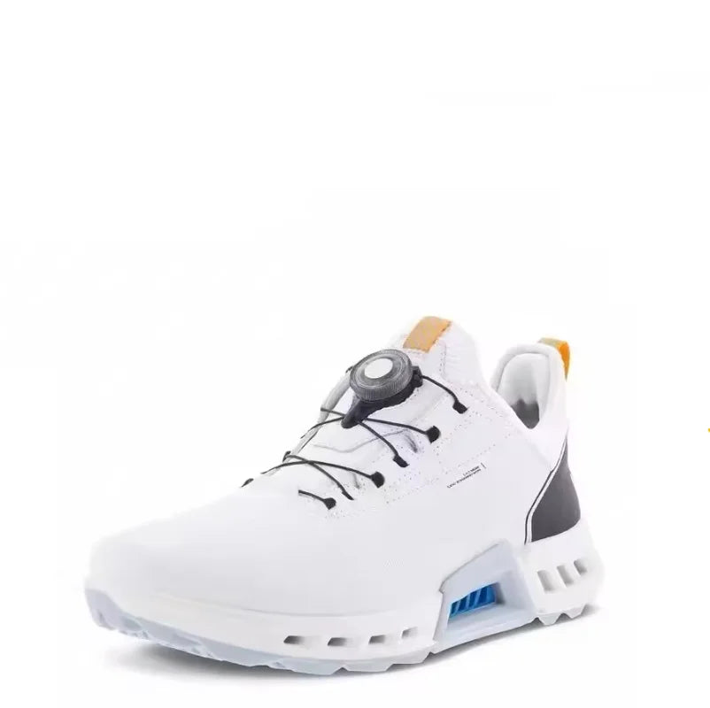 New Golf Shoes for Men Genuine Leather Golf Training Mens Black White Athletic Shoes Man Brand Golf Sneakers Man