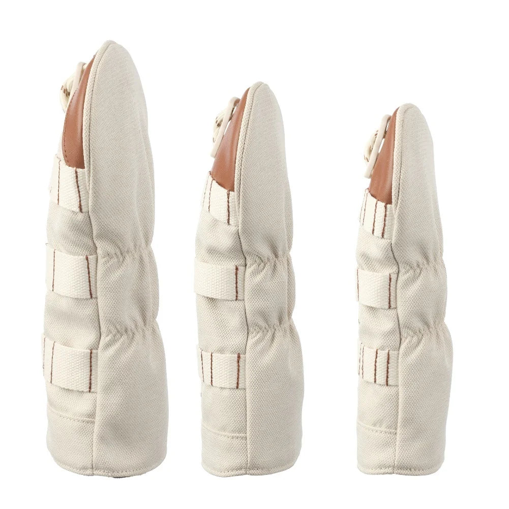 1pc Golf Club Headcovers Decorable Anti-Scratch Protection Cover For Golf 1/2/UT Wooden Pole Covers Replace Accessories