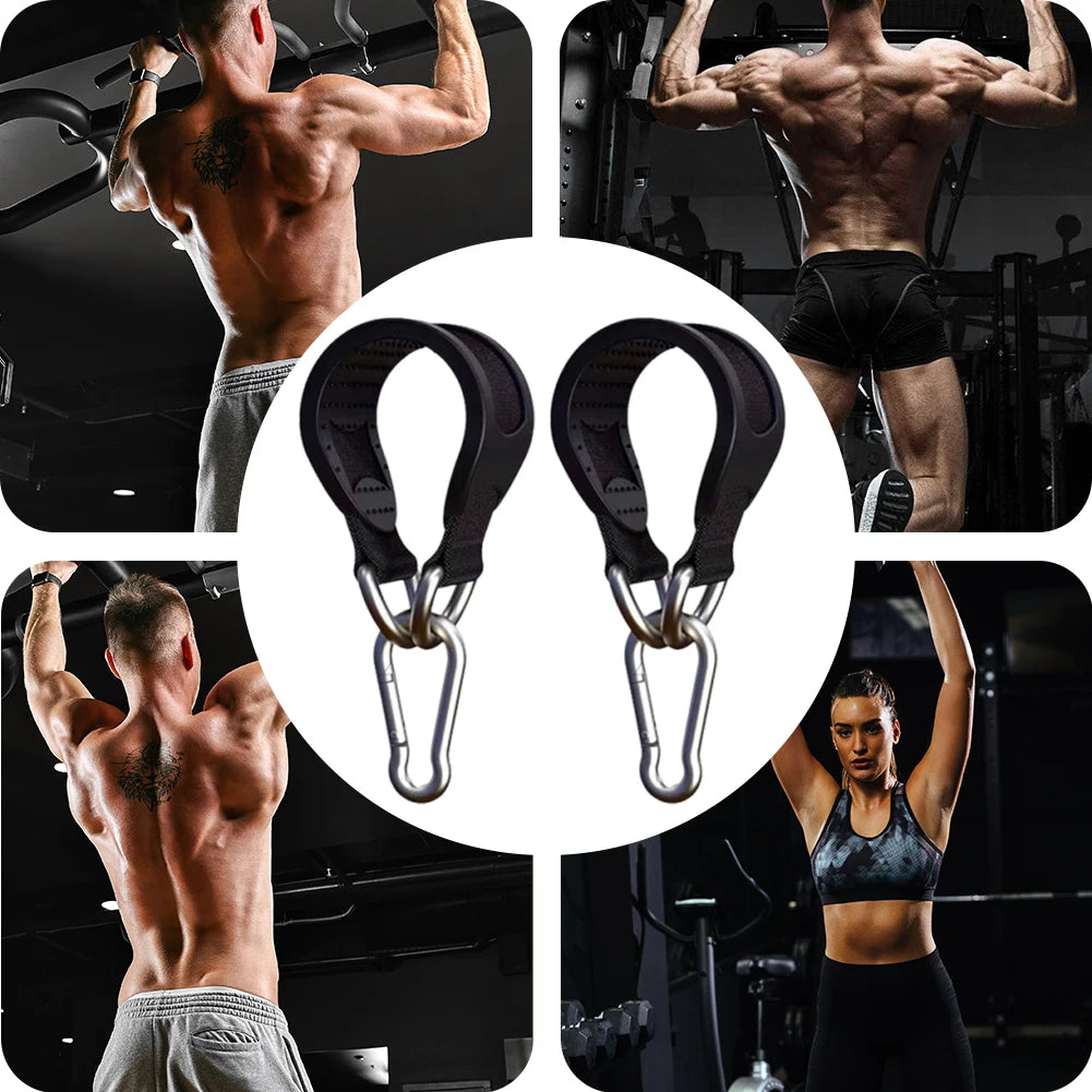 2PCS Boxing Bag Hanger Fitness Anti-Slip Safety Belt Punching Bag Straps Multi-Purpose Camping Swing Strap Gym Fitness Equipment