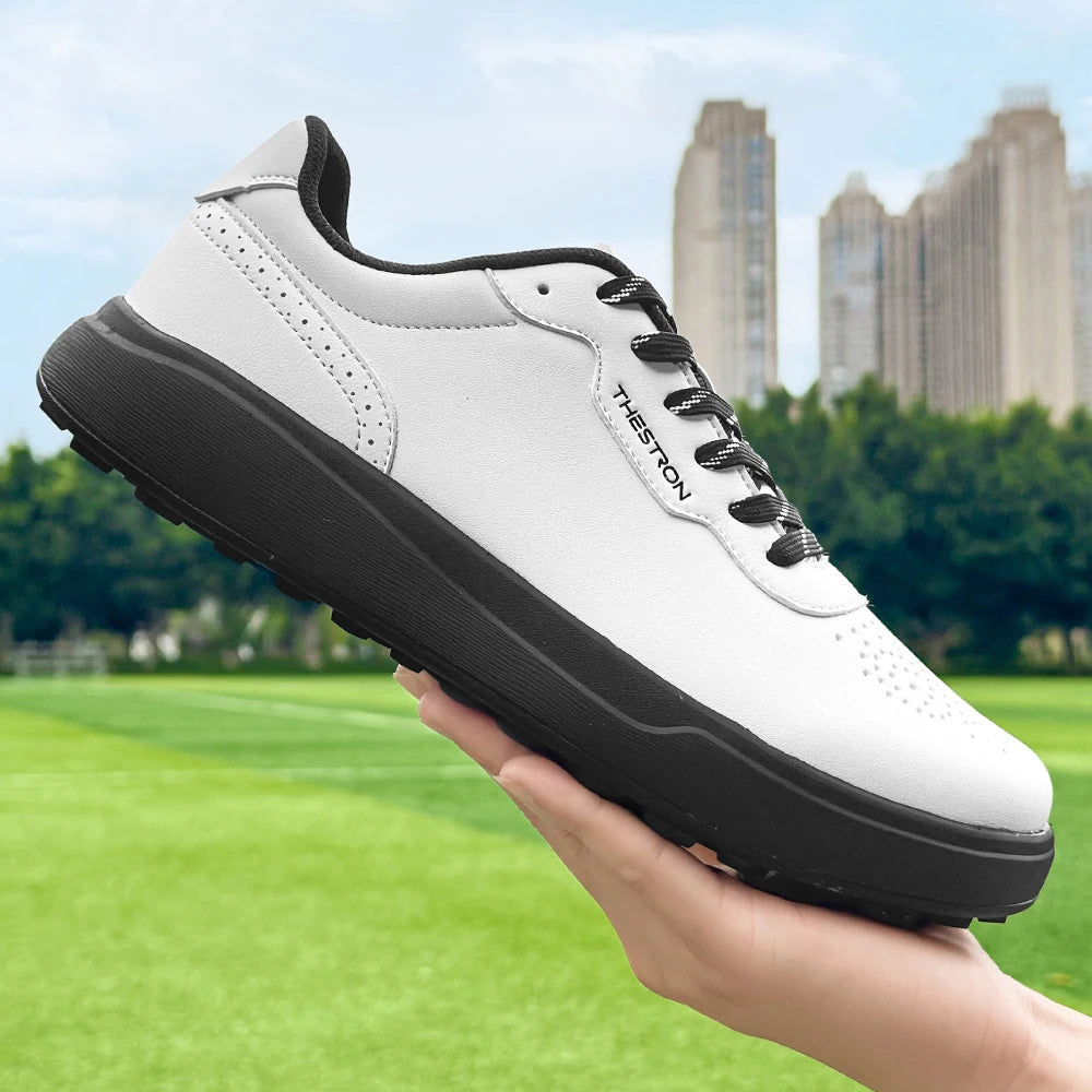 New Men'S Golf Shoes for Outdoor Sports Lightweight And Casual Slip-Resistant Golf Shoes Available in Large Sizes 39-48
