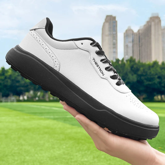 New Men'S Golf Shoes for Outdoor Sports Lightweight And Casual Slip-Resistant Golf Shoes Available in Large Sizes 39-48