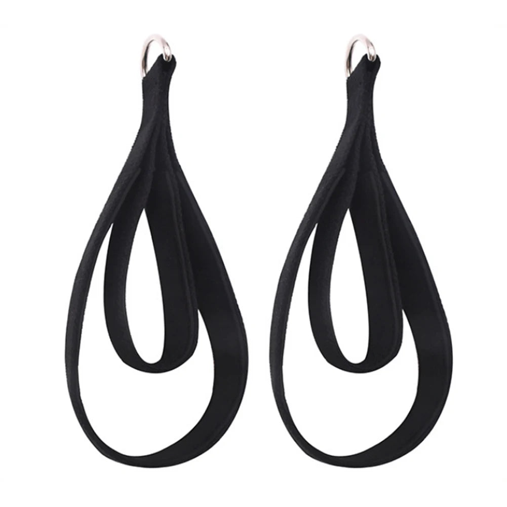 2PCS Pilates Straps Fitness D-Ring Straps D-Ring Exercise Straps Yoga Strap Yoga Exercise Accessories for Home Gym Workout
