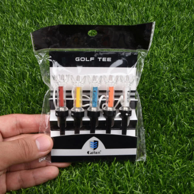 1 Set 79mm 5Pcs Golf Training Ball Tee Magnetic Step Down Golf Ball Holder Tees Outdoor Golf Tees Accessories Golf Tees