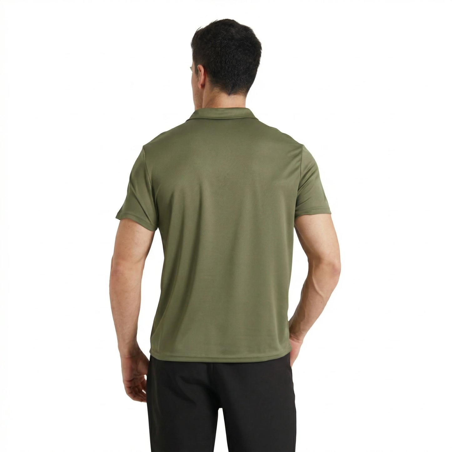 Summer Golf Shirts for Men Quick Dry Polo Shirts for Men Short Sleeve Mesh Breathable Moisture Wicking Casual T Shirt