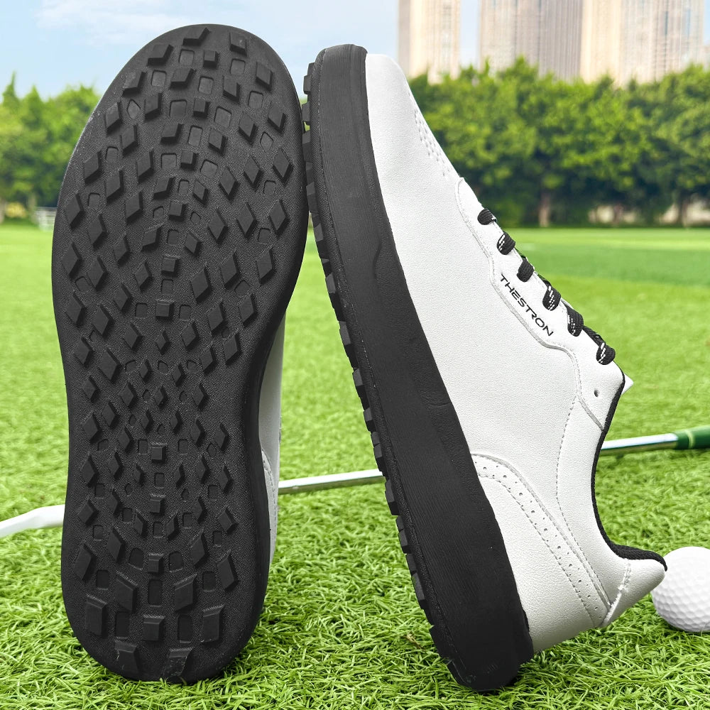 New Men'S Golf Shoes for Outdoor Sports Lightweight And Casual Slip-Resistant Golf Shoes Available in Large Sizes 39-48