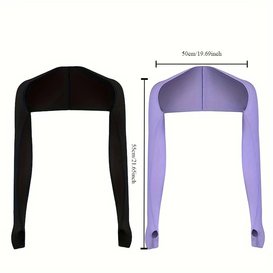 OutdoorEssentials Arm Sleeves for Women - Golf UV Shawl with Sleeves - Workout Shrug Bolero - Arm Tights for Sun Protection