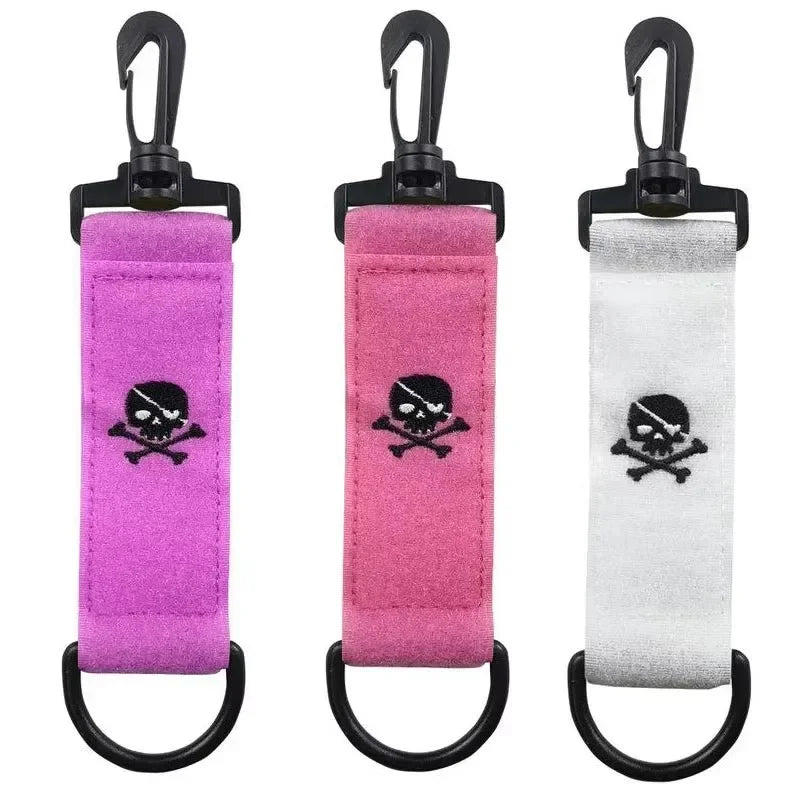 1/2/3pcs Colorful Golf Hang Gloves Magic Tape Double Sided Golfs Tee Holder Clip Outdoor Portable Hanging Golf Tees Accessories