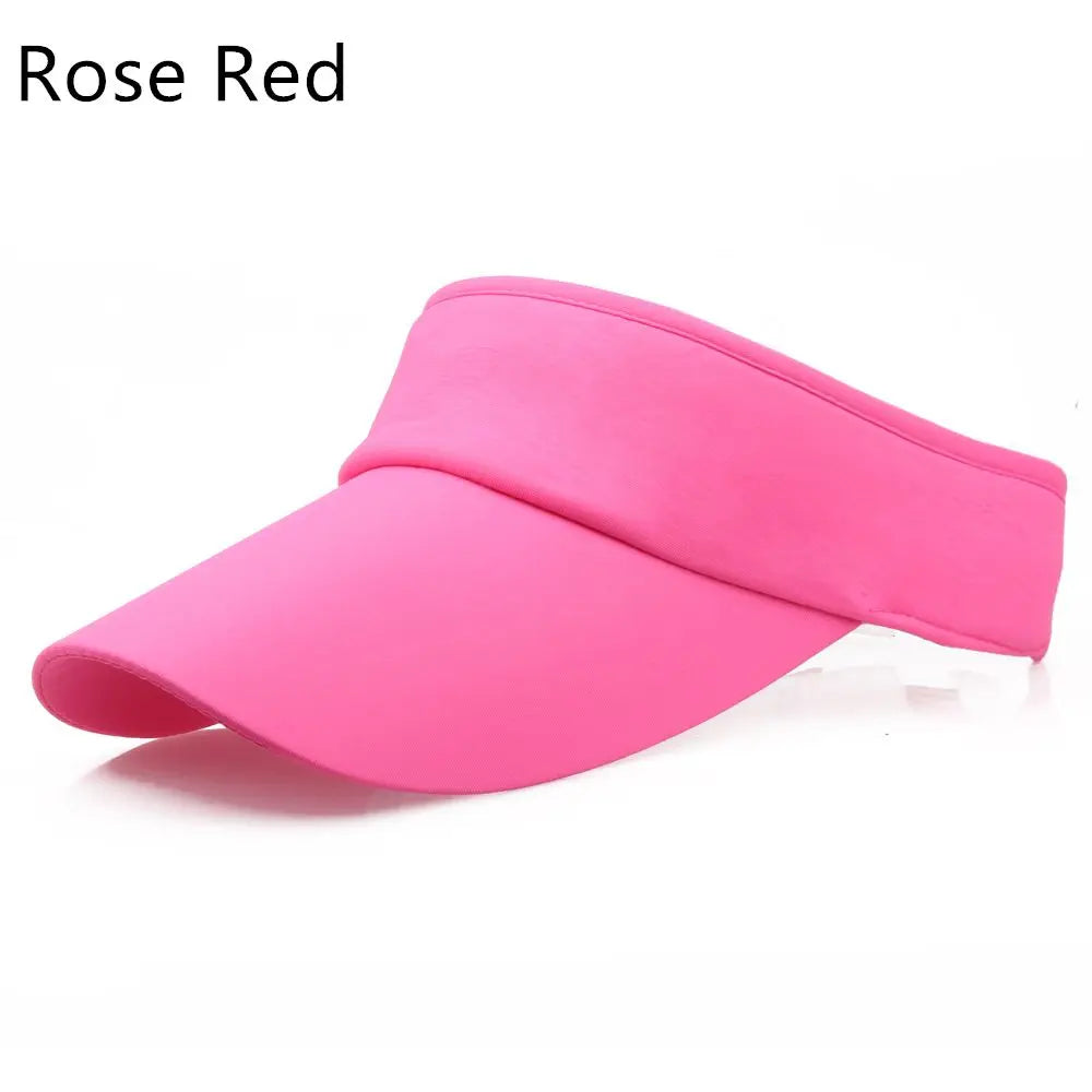 Women Tennis Golf Sun Visor Unisex Cap Hat Headband