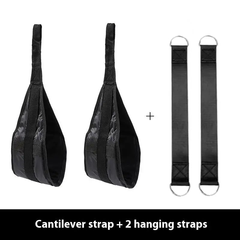 Durable Fitness AB Sling Straps, Perfect for Pull Up Bar Leg Raises, Home Gym Accessories