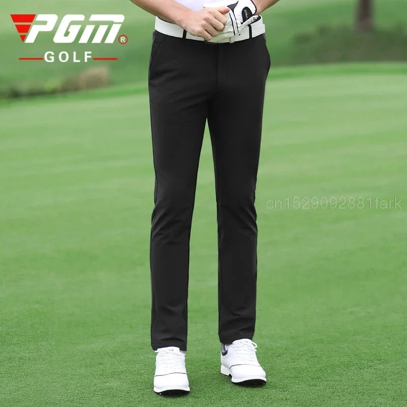 Pgm Summer Golf Men's Pants Elastic Casual Sports Pants Comfortable Quick Dry Male Trousers Mens Tennis Baseball Wear XXS-XXXL