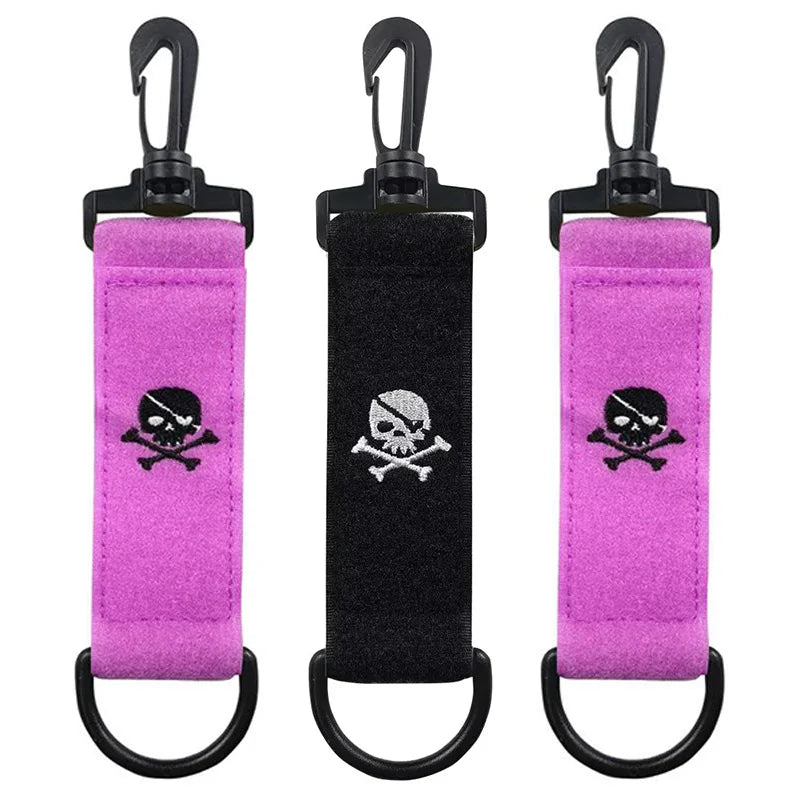 1/2/3pcs Colorful Golf Hang Gloves Magic Tape Double Sided Golfs Tee Holder Clip Outdoor Portable Hanging Golf Tees Accessories