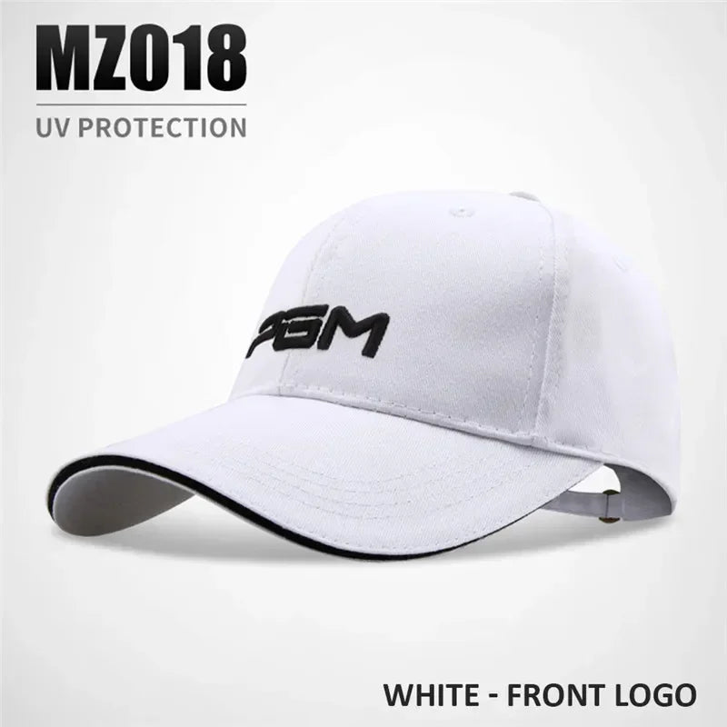 Golf Caps Adjustable Hats Outdoor Sport Cycling Hiking Cap For Men Women Windproof Travel Cotton Cap Black White Hat MZ018