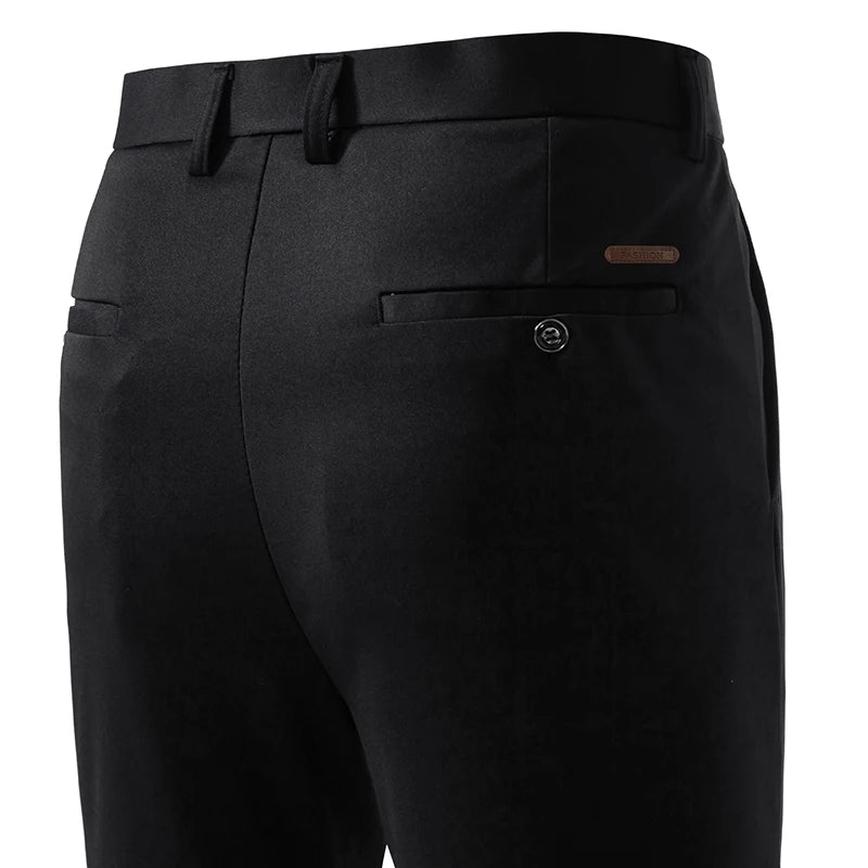 Mens Golf Pants Lightweight Breathable Casual Business Pants for Men Straight-Fit Stretch Chino Pant