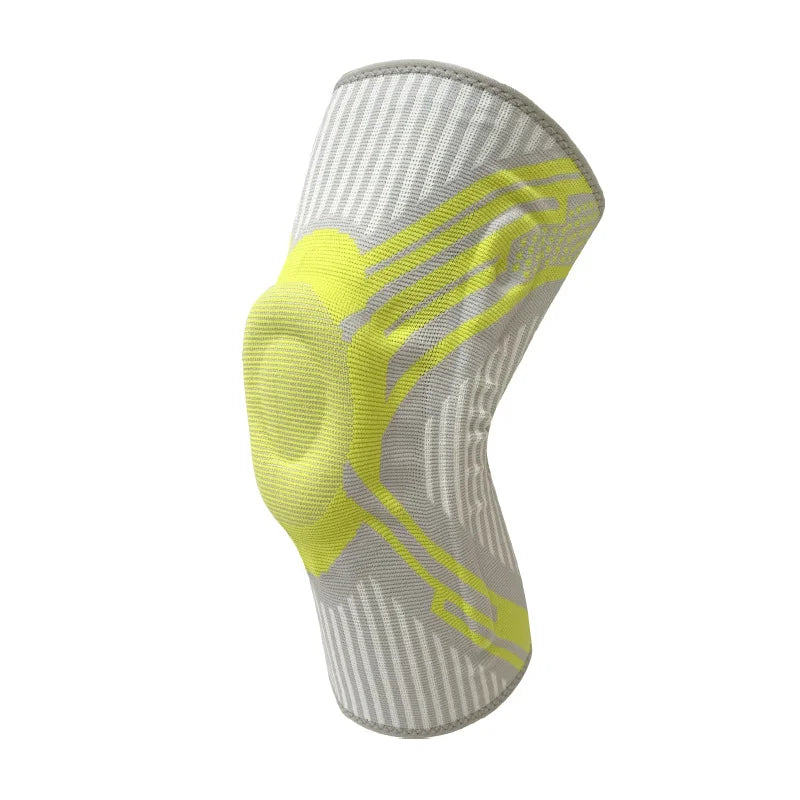 Sports Knee Pads Brace Support Sports Fitness Basketball Spring Knee Booster Meniscus Joints Protector Running Accessories