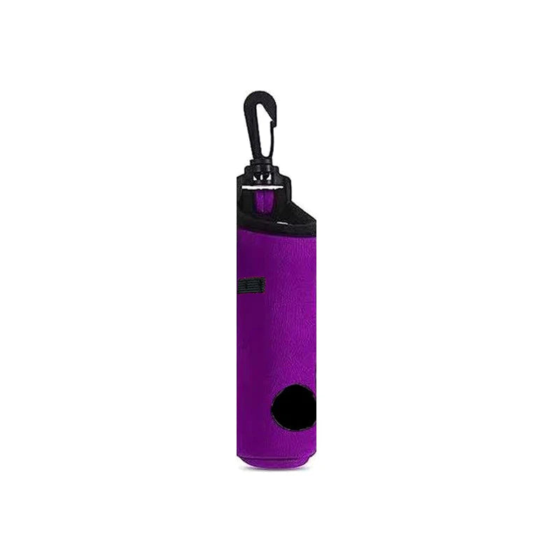 1Pc Golf Tee Holder Golf Ball Carry Bag Pouch Golf Ball Holder Keychain Belt Clip Golf Gifts Accessories