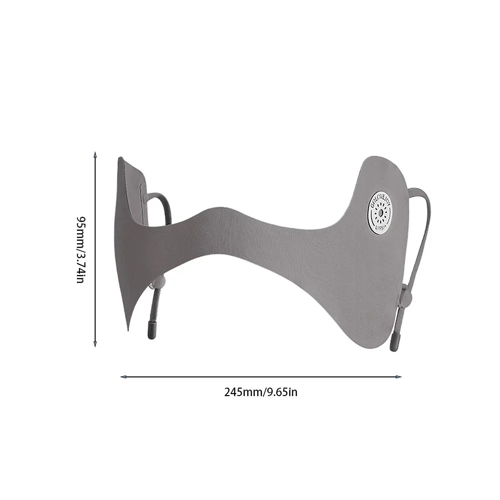 Women Protector Golf Gloves Cool Breathable Open Fingered Gloves Ice Silk Hollow Palm for Outdoor Practice Half Finger Glove