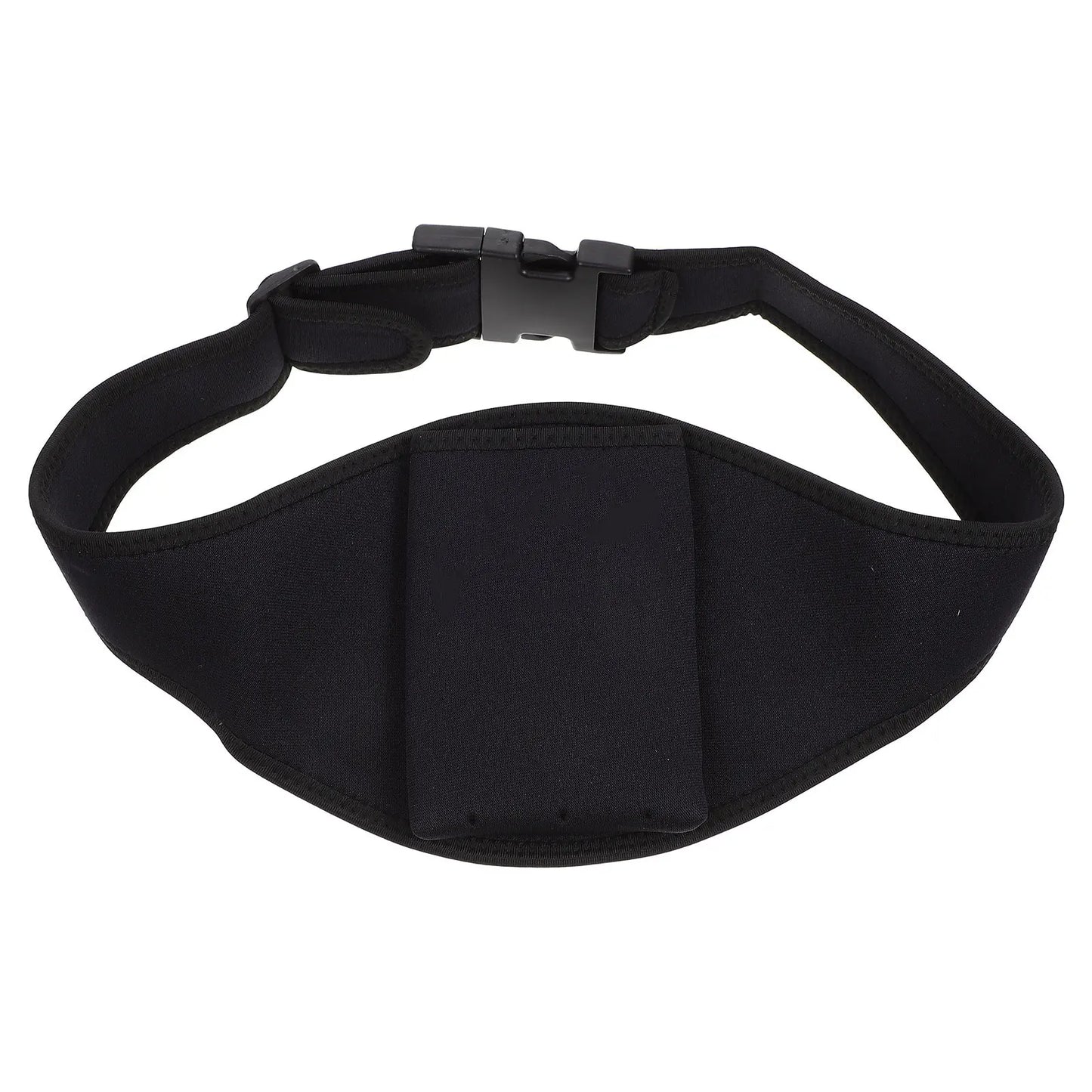 Microphone Belt Pouch Black Adjustable Gym Holder Wallet Case Mic Waist Bag Fitness Accessories Portable Audio Device