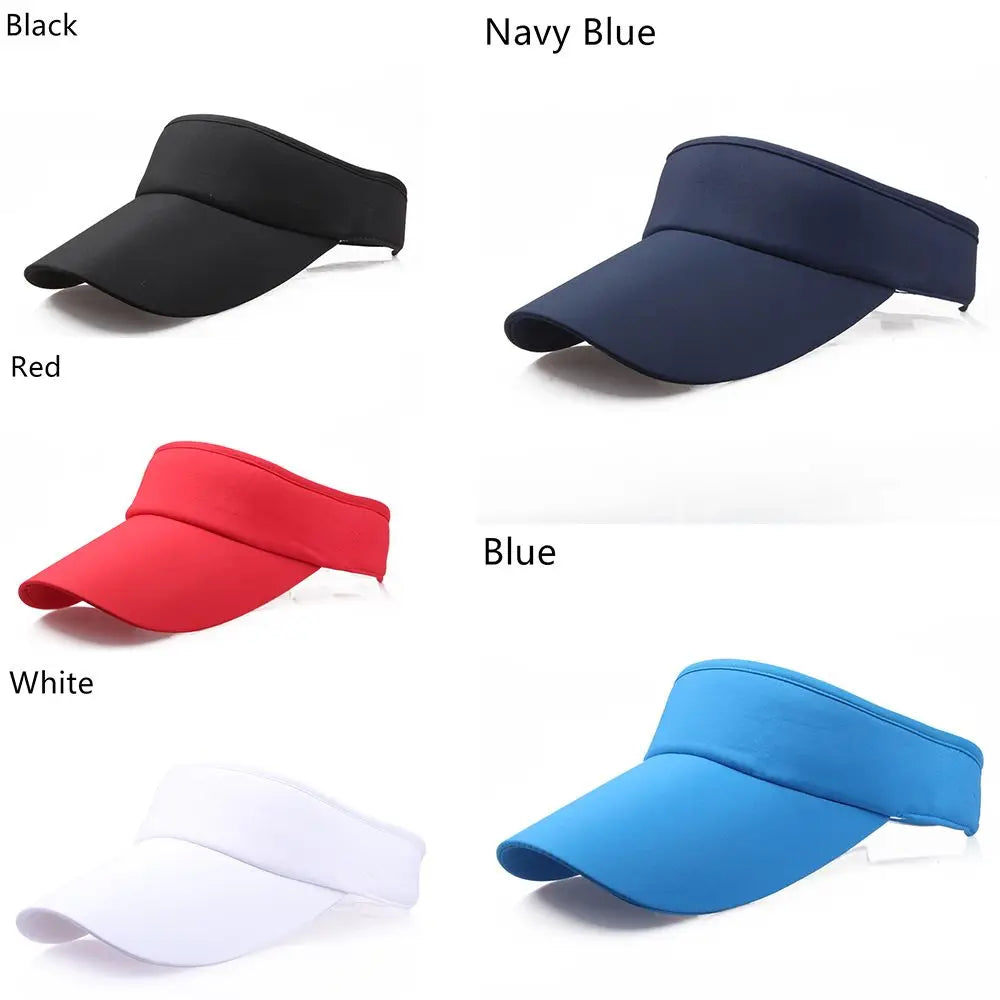 Women Tennis Golf Sun Visor Unisex Cap Hat Headband