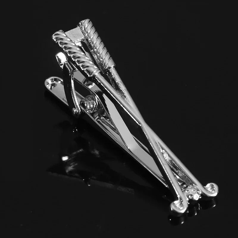 Sports Tie Clip Men's Unique Personality Formal Attire Golf Baseball Styling Wedding Fashion Versatile Accessories Fun Gifts