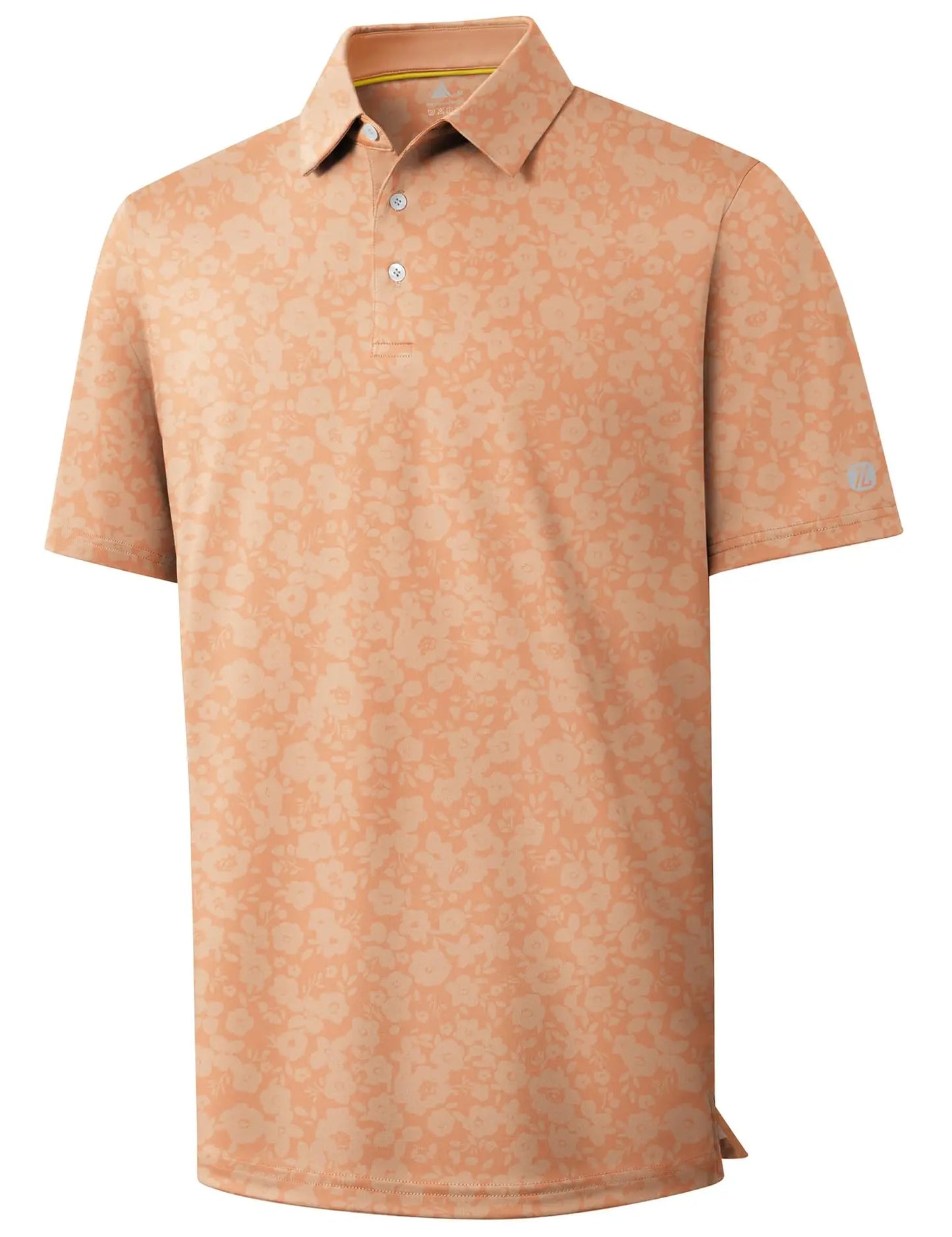 Mens Golf Shirts Short Sleeve Print Patterns Performance Moisture Wicking Polo Shirt 2026