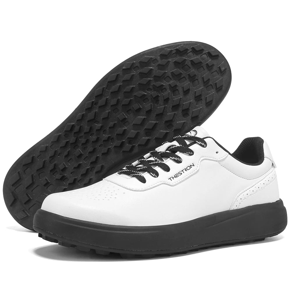 New Men'S Golf Shoes for Outdoor Sports Lightweight And Casual Slip-Resistant Golf Shoes Available in Large Sizes 39-48