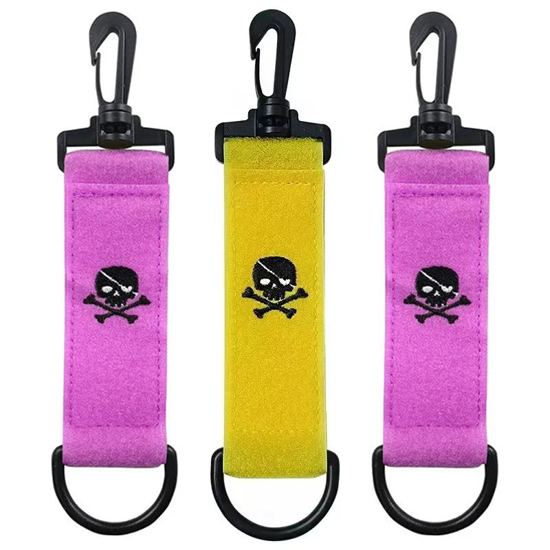 1/2/3pcs Colorful Golf Hang Gloves Magic Tape Double Sided Golfs Tee Holder Clip Outdoor Portable Hanging Golf Tees Accessories