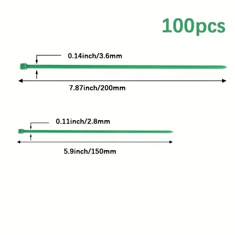 Gardening Strapping,zip Ties, Plastic Winding, Plant-fixing, Portable Gardening Cables, Gardening And Lawn Care