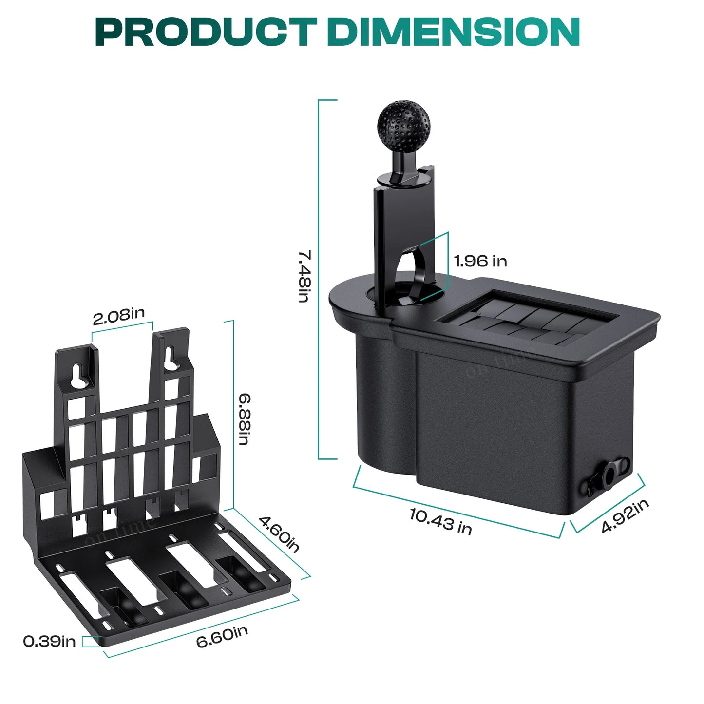 Golf Cart Accessories Golf Club & Balls Washer Cleaner & bracket for Club Car Precedent/Tempo/Onword