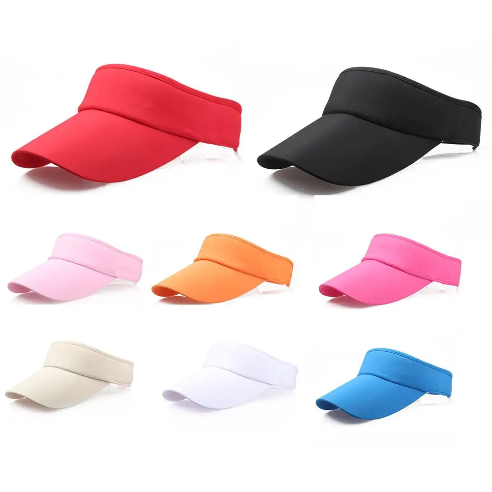 Women Tennis Golf Sun Visor Unisex Cap Hat Headband