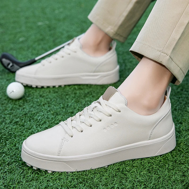 Couple Golf Shoes Men 2024 Comfortable Non-slip Outdoor Golfer Training Spikeless Casual Leisure Walking Golf Sneakers Women