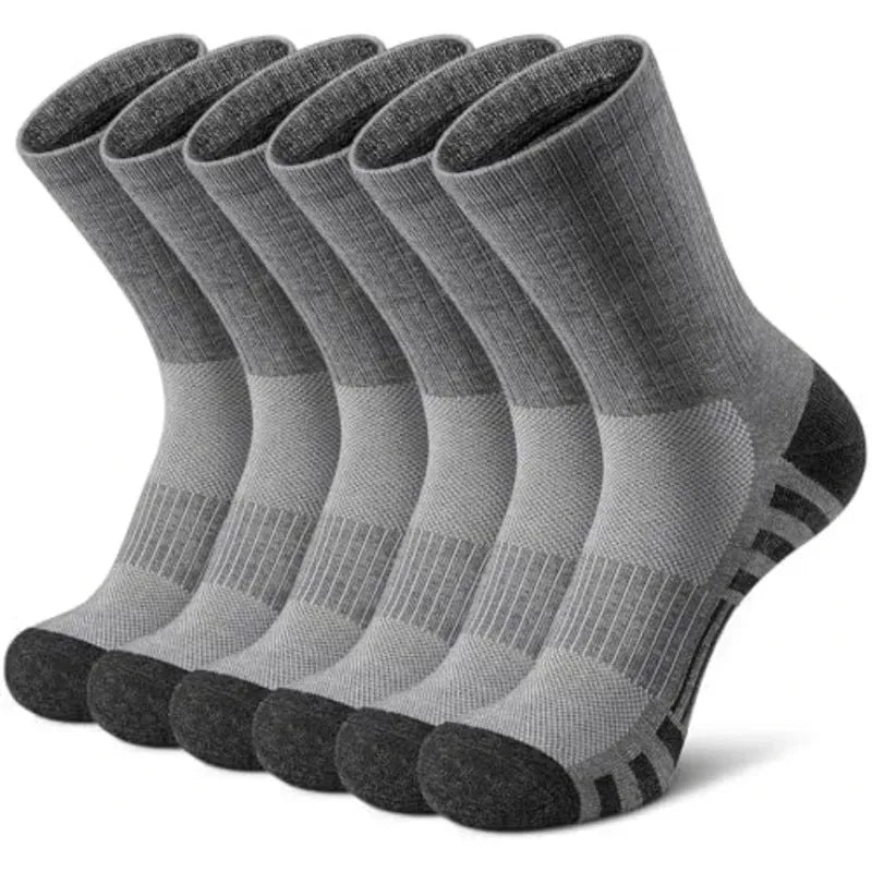 8PCs-4pairs Sports Socks Cushioning Breathable Running Socks High-Performance and Durable Outdoor Sports Socks For Men and Women